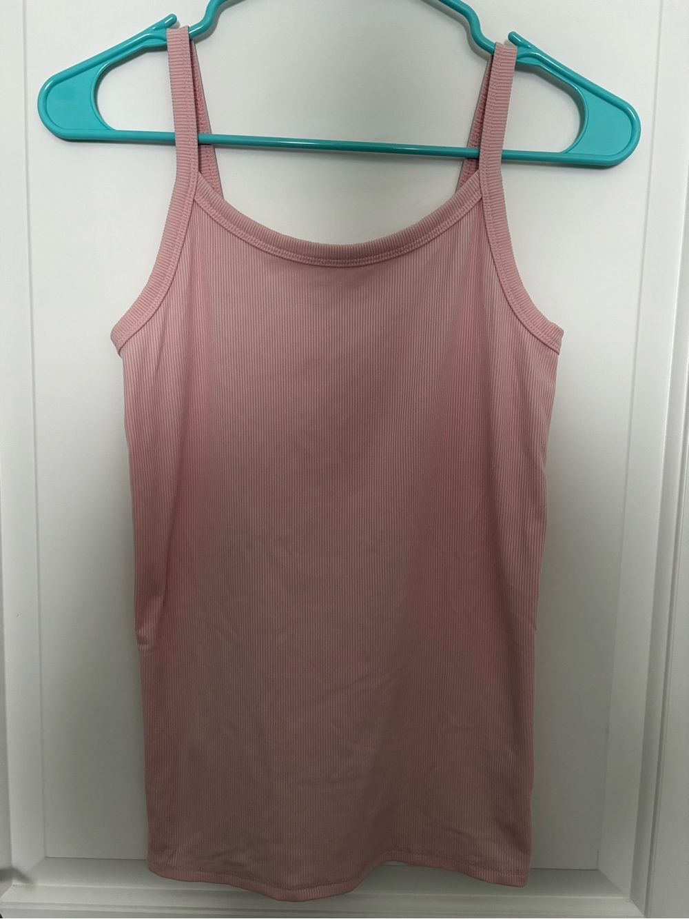 No Boundaries Ribbed Cami Top Pink Medium
